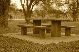 picnic table