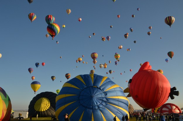 Balloon Fiesta 2015 - Mass Ascension